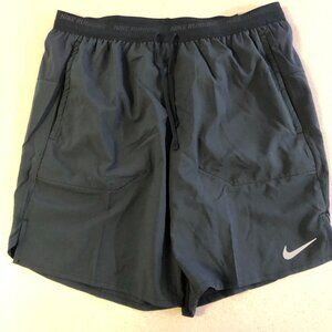 Nike Stride Dri-FIT Running Shorts, Men’s Size Medium-Tall, Black, Like New